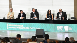 Representantes da EJE-AC acompanharam debates sobre desinformação, inteligência artificial, dive...