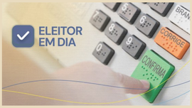 No dia da votação, é obrigatório apresentar um documento oficial com foto ou o aplicativo e-Títu...
