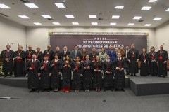 Solenidade reuniu autoridades e marcou reforço da atuação do Ministério Público no interior do e...