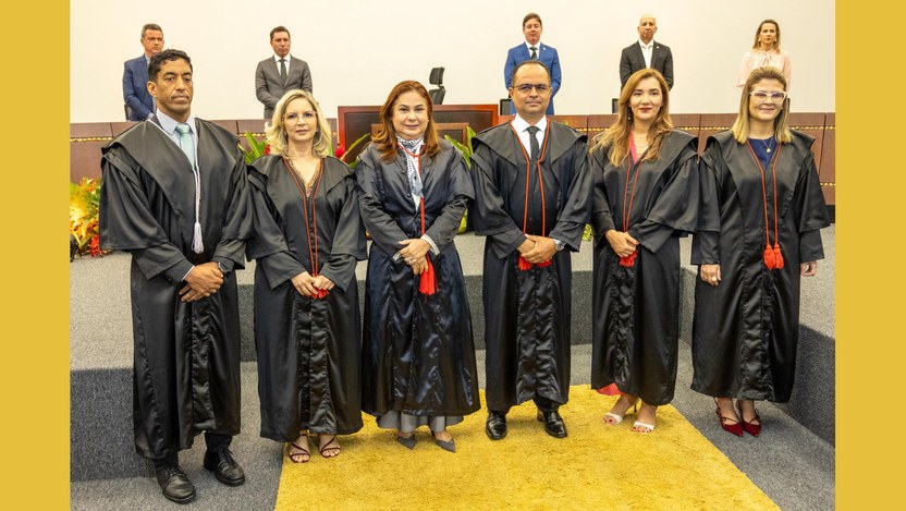 Solenidade de posse das Juízas Lilian Deise e Rogéria Mesquita simboliza avanço na equidade de g...