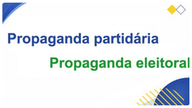 A partidária divulga os programas das legendas, a eleitoral traz as propostas das candidaturas