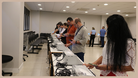 Procedimento avalia desempenho e segurança dos equipamentos em ambiente que simula o dia da votação