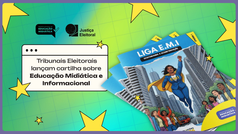 Material orienta população a identificar conteúdos enganosos e proteger a democracia