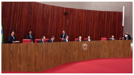 Na sessão administrativa desta segunda-feira (2), TSE aprovou mais sete resoluções das Eleições ...