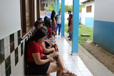 Com alta procura, ação foi marcada pela presença de jovens eleitores e superou as expectativas d...