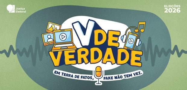 “Em terra de fatos, fake não tem vez”: websérie estimula participação do eleitor no combate à desinformação Série do TSE aborda os 5 Vs da desinformação, ajudando o internauta a entender como conteúdos fa...