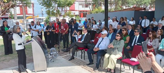 Ação contou com a presença da ministra Cármen Lúcia, demais autoridades do Judiciário e represen...