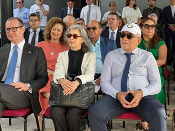 Ação contou com a presença da ministra Cármen Lúcia, demais autoridades do Judiciário e represen...