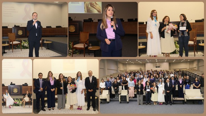Agosto Lilás: TRE-AC promove debate sobre violência contra a mulher Com participação da Desembargadora Eva Evangelista, evento ressalta o papel das campanhas preven...