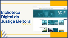 Publicação faz parte do acervo da BDJE, que contém mais de 12 mil títulos sobre Direito Eleitora...