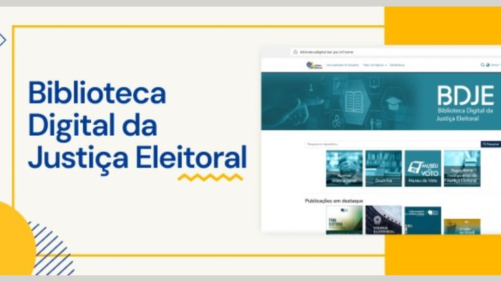 Biblioteca Digital da Justiça Eleitoral oferece acesso a mais de 12 mil publicações Biblioteca Digital da Justiça Eleitoral oferece acesso a mais de 12 mil publicações