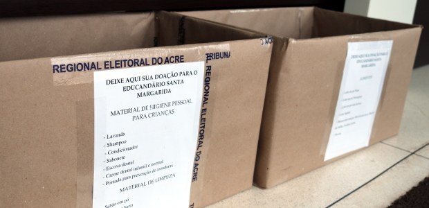 CAIXA DE DONATIVOS AO EDUCANDÁRIO SANTA MARGARIDA-TRE-AC-2019 CAIXA DE DONATIVOS AO EDUCANDÁRIO SANTA MARGARIDA