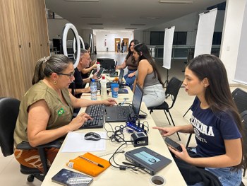 Três dias de ação resultaram em 150 atendimentos, com foco na atualização biométrica