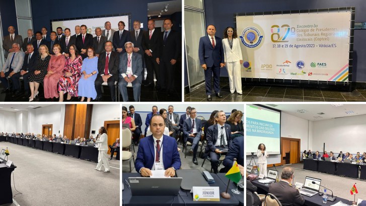 Apoio foi formalizado durante a realização do 82º Encontro do Colégio de Presidentes dos TREs (C...