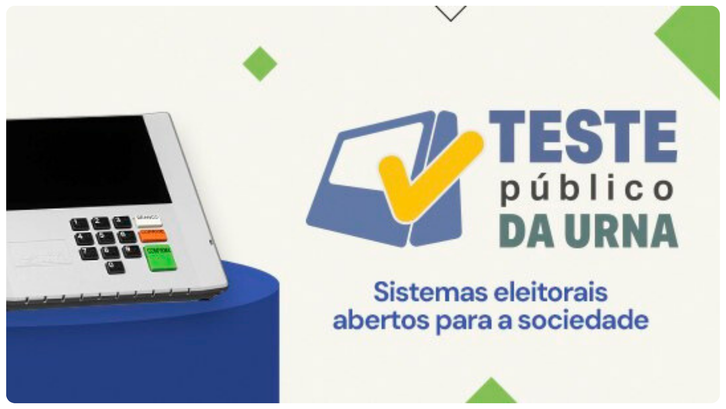 Confiabilidade, transparência e segurança: Teste da Urna 2025 começa na segunda (1º) Evento é uma das etapas mais importantes de auditoria e fiscalização do processo eleitoral e oco...