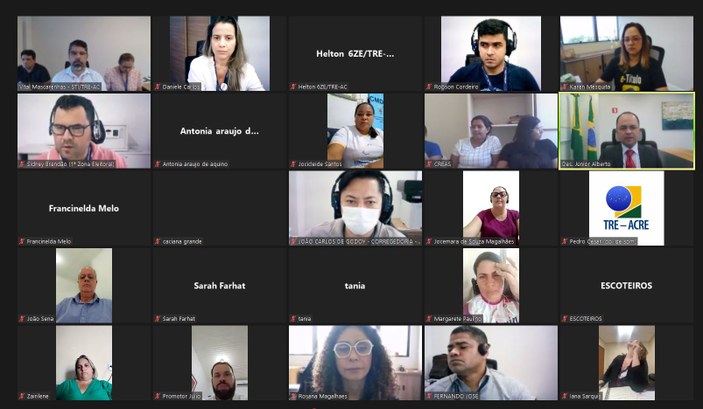 Conselho Tutelar: TRE-AC promove reunião com representantes das comissões eleitorais de todos os municípios Eleição será no dia 1º de outubro e escolherá os conselheiros tutelares para o mandato 2024-2027