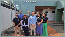 Desembargadora Waldirene Cordeiro visita zonas eleitorais para promover melhorias, orientar equi...