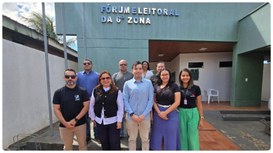 Desembargadora Waldirene Cordeiro visita zonas eleitorais para promover melhorias, orientar equi...