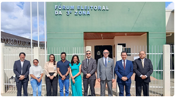 Corregedoria do TRE-AC realiza visita institucional à 3ª Zona Eleitoral A ação, conduzida pelo vice-presidente e corregedor eleitoral, desembargador Lois Arruda, reforç...