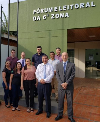 Corregedoria Regional Eleitoral do Acre realiza correição na 6ª ZE TRE AC OUTUBRO 2019 CRE BRASILEIA DENTRO