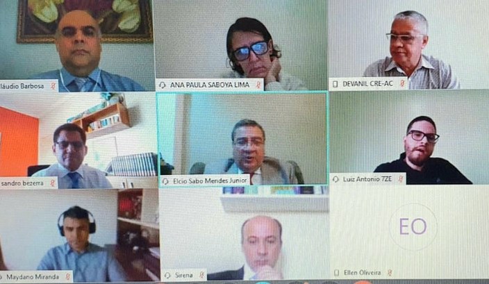 Correição ordinária virtual chega à 7ª Zona Eleitoral, em Feijó TRE AC JUNHO 2020 CORREICAO 7 ZE