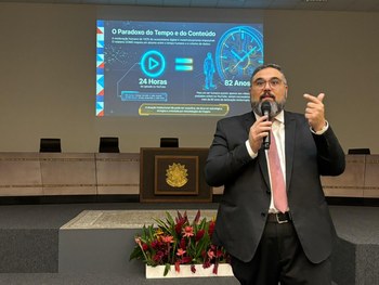 Especialista Diogo Rais debateu inteligência artificial, provas digitais e os impactos das redes...