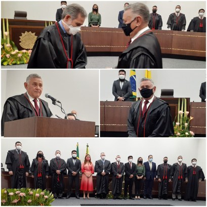 Desembargador Francisco Djalma é empossado presidente do Tribunal Regional Eleitoral do Acre TRE AC AGOSTO 2021 POSSE DES DJALMA