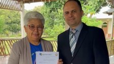 Visita do Presidente do TRE-AC integra projeto que fortalece a cidadania e os direitos dos idosos
