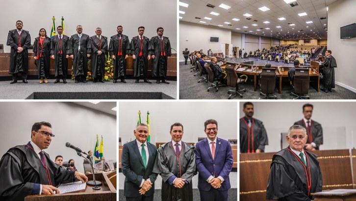 Laudivon Nogueira foi eleito, por unanimidade, em sessão do Tribunal de Justiça