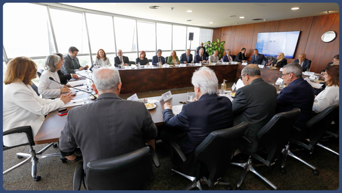 Encontro conduzido pela ministra Carmen Lúcia reúne presidentes dos TREs para tratar das Eleiçõe...