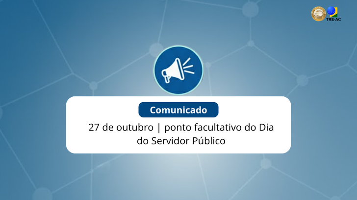 Expediente será retomado normalmente no dia 28