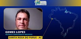 Servidor da Justiça Eleitoral no Acre também assume o papel de mesário em comunidade ribeirinha ...