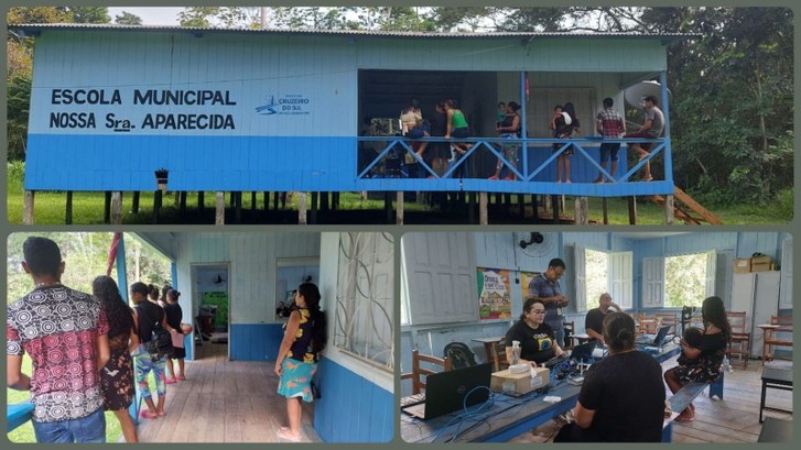 Eleições 2024: Rota da Cidadania chega à Comunidade Rio Crôa, em Cruzeiro do Sul Ação itinerante do Tribunal Regional Eleitoral do Acre beneficia moradores remotos com serviços ...