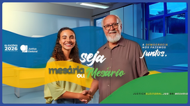 Campanha do TSE vai ao ar a partir desta sexta (20), nas emissoras de rádio e TV. Peças buscam a...