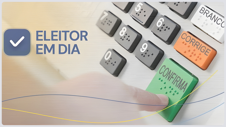 Eleitor em Dia: título cancelado pode ser regularizado sem sair de casa Atualize sua situação eleitoral e fique em dia com a cidadania. Regularização pode ser feita pel...