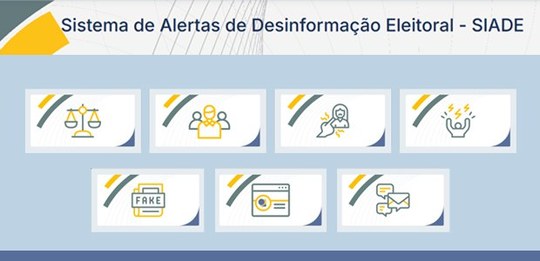 Siade permite que eleitor envie denúncia anônima sobre conteúdos falsos que possam afetar a inte...