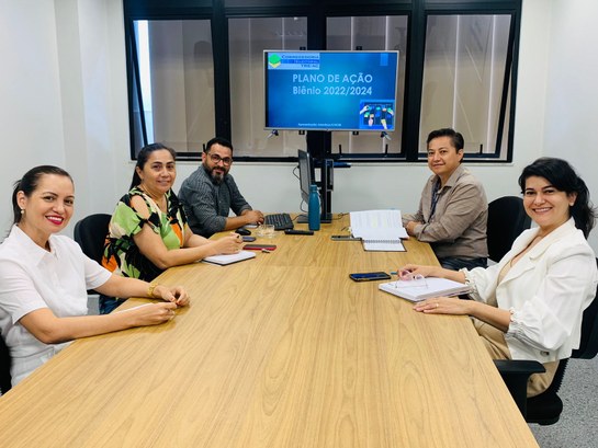 Equipe da Corregedoria se reúne para elaborar plano de ação para o biênio 2023/2024 O objetivo é propor melhorias na prestação de serviços