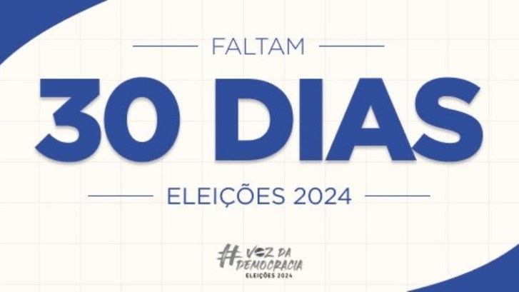 Faltam 30 dias para as Eleições Municipais Mais de 612 mil eleitores estão aptos a votar no Acre