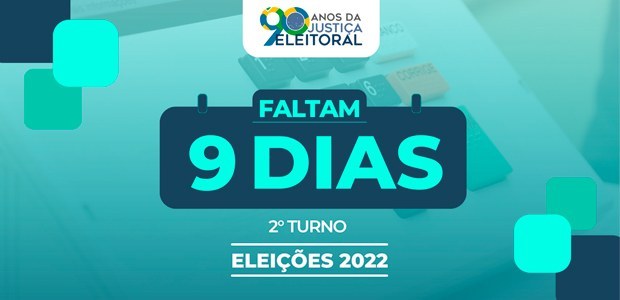 Faltam 9 dias: confira o horário de votação do 2º turno das Eleições 2022 Eleitores e eleitoras acreanos retornam às urnas em 30 de outubro para eleger o presidente da Re...