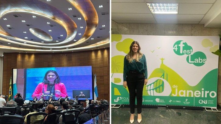 FestLabs 2024: TRE-AC marca presença em encontro sobre inovação e tecnologia no Judiciário Juíza-Auxiliar da Presidência, Louise Santana, participa de evento nacional que reúne especialis...