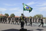 Formatura no 22º Batalhão de Infantaria do Exército