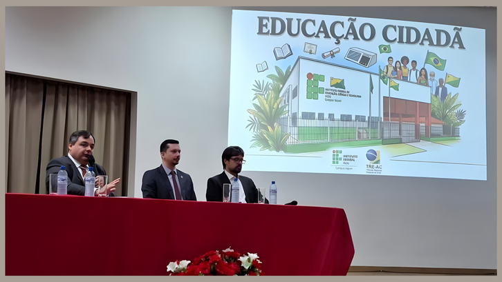 Programação abordou história da democracia, segurança das urnas, combate às fake news e particip...