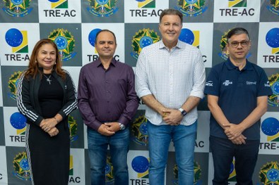 Justiça Eleitoral marca presença no Expoacre Juruá e recebe autoridades no primeiro dia de feira
