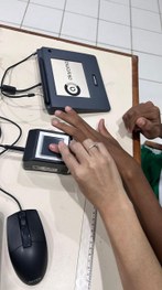 Iniciativa nas escolas Lourival Pinho e Professor Sebastião Pedrosa levou serviços eleitorais ao...