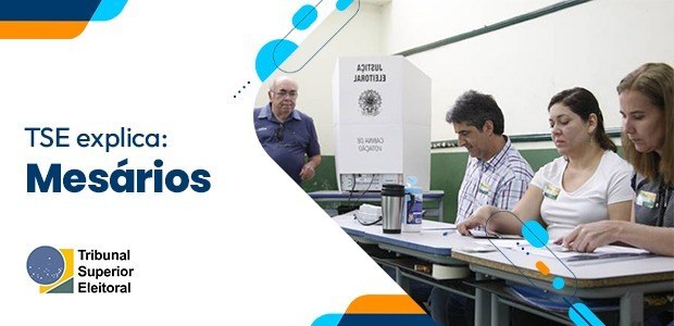 Mesário: importante ator para a transparência e a segurança nas eleições Os mesários atuam na condução dos trabalhos na seção eleitoral e são peças fundamentais para gar...