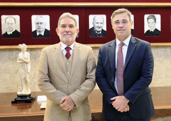No STF, Des. Camolez reúne-se com o Ministro André Mendonça O encontro foi realizado na última quinta-feira (15)