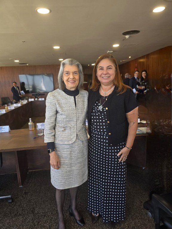 No TSE, Presidente do TRE-AC participa de reunião com Ministra Cármen Lúcia 
