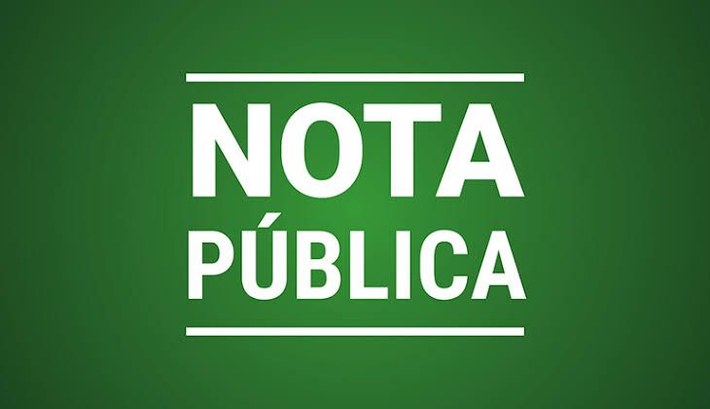 Nota pública Nota pública