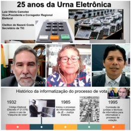 Palestra sobre a segurança do processo eleitoral abre o ano letivo da EJE-AC TRE AC MARCO 2021 PALESTRA EJE AC