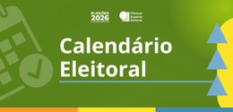 Divulgação abre período de três dias para que partidos e federações partidárias possam apresenta...